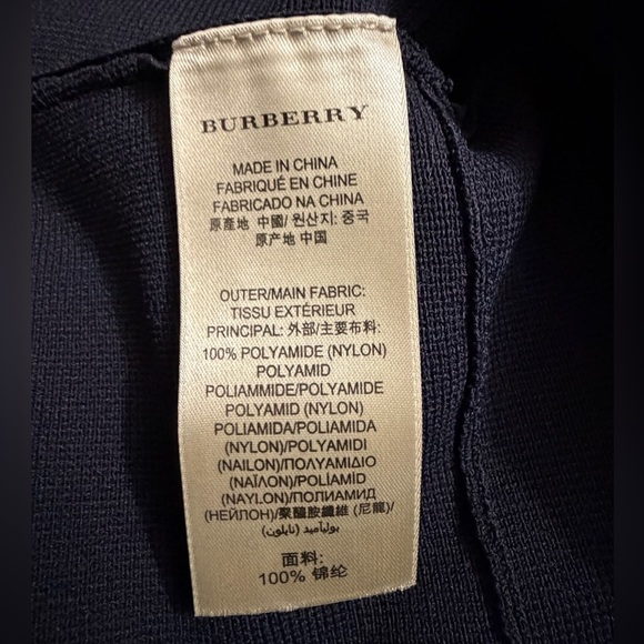 ♣️BURBERRY♣️# Dark Mini Dress.🌪️NWT - Picture 11 of 14